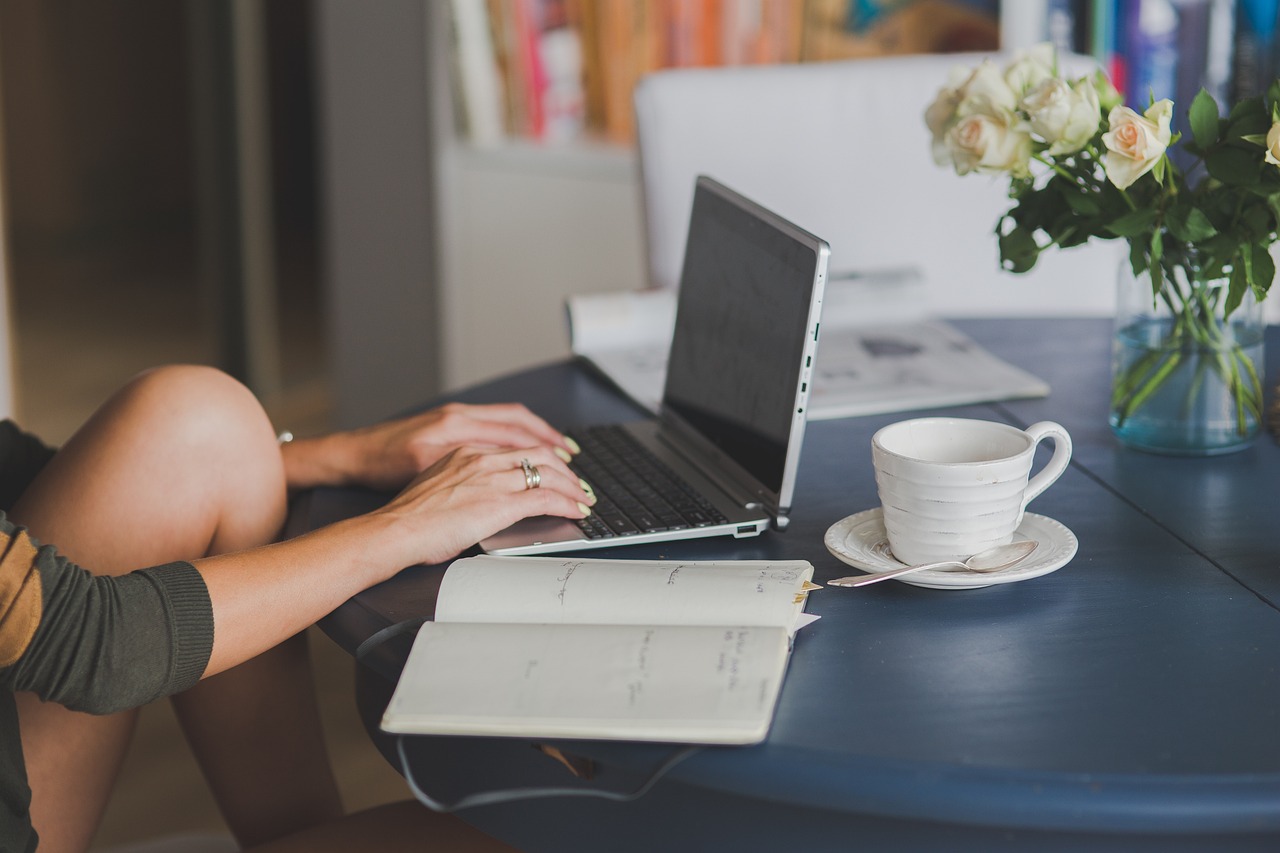 Laptop, workstaion, office — Explore the Range of CBD Cigarettes Germany for Connoisseurs