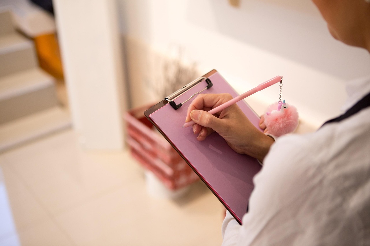 Writing, beautiful flowers, pencil — How Renters Insurance in North Carolina Can Prevent Out-of-Pocket Expenses